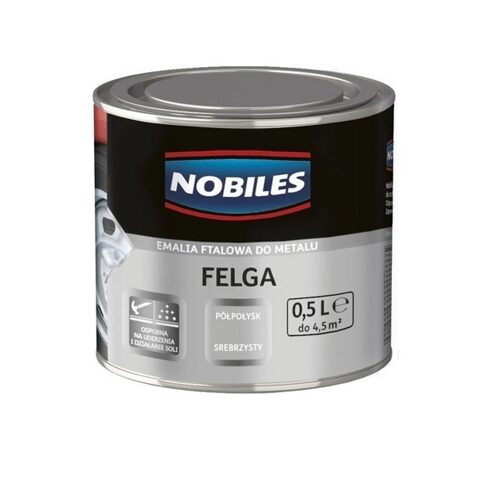 Краска для дисков Nobiles Felga серебро 0,5 л.