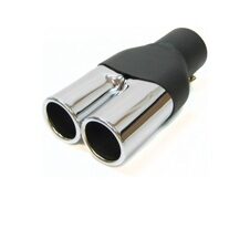 Насадка на глушитель с сеточкой KING PG4054-E Chrome 130*56 мм.