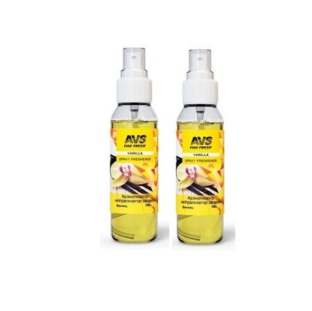 Ароматизатор спрей AVS Fire Fresher Spray Vanilla "Ваниль" 100 мл.