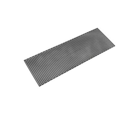 Алюминиевая сетка в решетку радиатора черная в ассортименте 100*25 см.