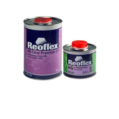 Лак акриловый Reoflex HS Clear Premium RX C-02 (1 л. + 0,5 л.)