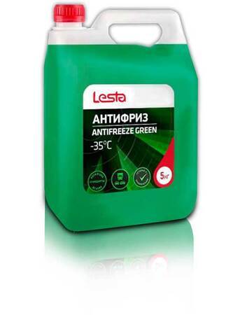 Антифриз LESTA GREEN -35°C, 5 кг
