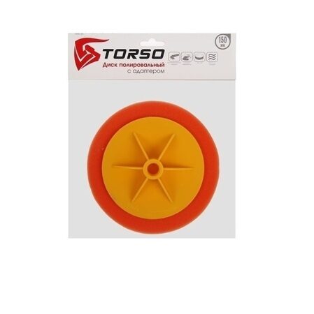 Круг для полировки TORSO средней жесткости на платформе d150 мм.