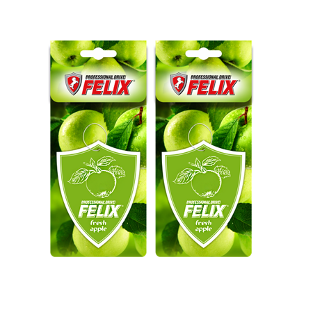 Ароматизатор картонный FELIX Fresh Apple "Яблочная свежесть"