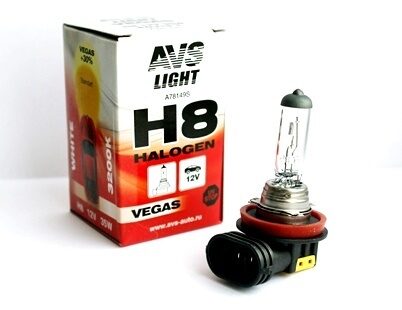 Галогенная лампа AVS Light Vegas H8 35W 12V