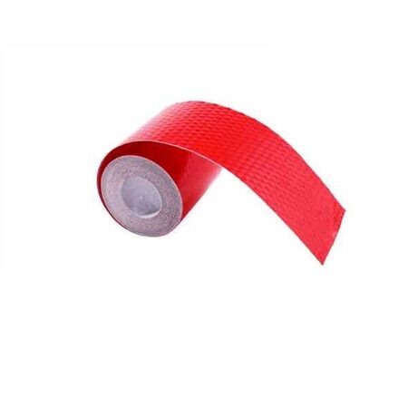 Светоотражающая контурная клейкая лента TORSO Red 5*300 см.